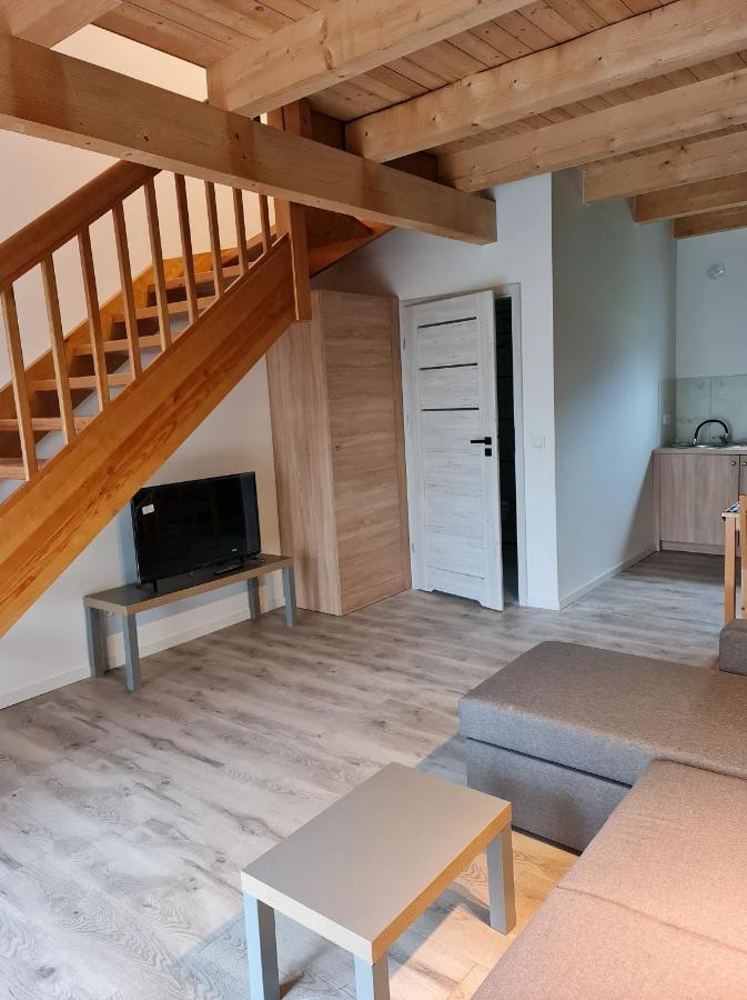 Domki Osada Kalinowa Leba Nowecin Sauna Εξωτερικό φωτογραφία