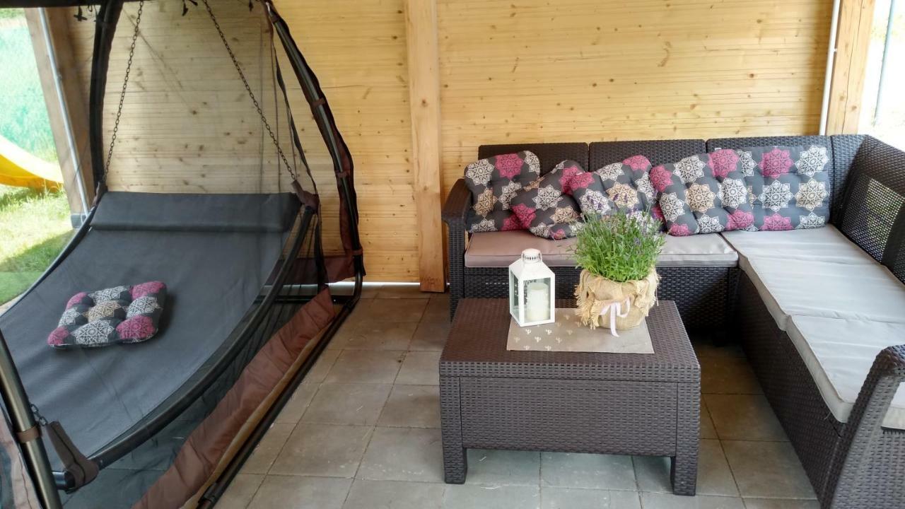 Domki Osada Kalinowa Leba Nowecin Sauna Εξωτερικό φωτογραφία