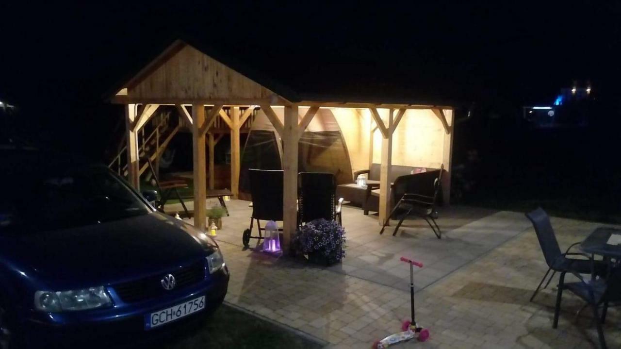 Domki Osada Kalinowa Leba Nowecin Sauna Εξωτερικό φωτογραφία